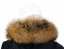 Fur trim on the hood - raccoon collar snowtop M 35/58 (70 cm) 4
