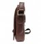 Pánská kožená taška přes rameno SG-21110 hnědá - boční pohled