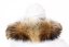 Kožušinový lem na kapucňu - golier medvedíkovec M 45/37 (64 cm) 2