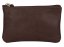Kožená klíčenka K-22 tmavě hnědá - přední strana