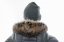 Fur trim on the hood - raccoon collar M 171/4 snoutop UNI (60 cm)