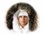 Fur trim on the hood - raccoon collar arctic snowtop M 31/23 (70 cm) 1