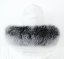 Kožešinový lem na kapuci - límec mývalovec M 36/15 (75 cm)