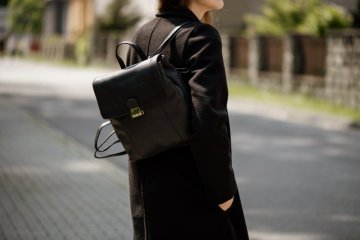 Dámský kožený batoh do města