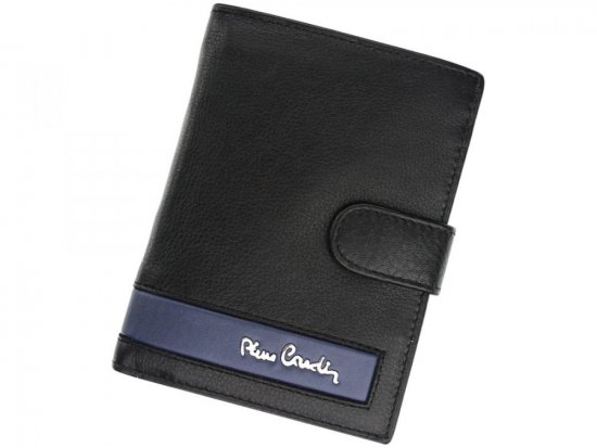 Pánská kožená peněženka Pierre Cardin CB TILAK26 2326A RFID černá + modrá