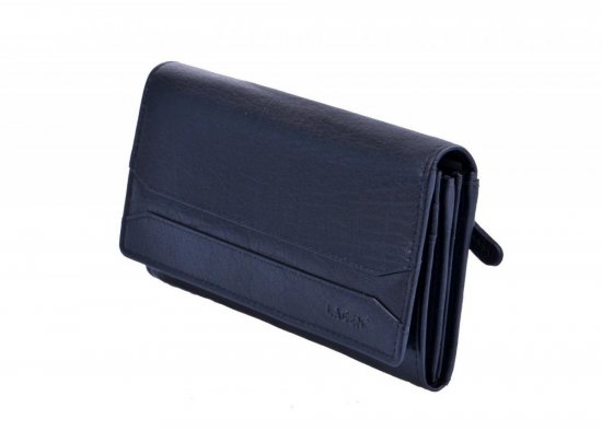 Dámská kožená peněženka W-22025 černá