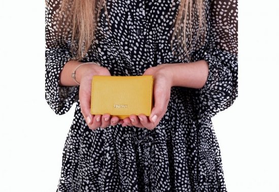 Dámska kožená peňaženka SG-27106 B Žlutá 6