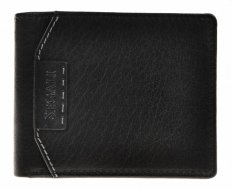Pánska kožená peňaženka 250758 čierna (malá)