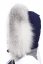 Fur trim on the hood - fox collar bluefrost white LB 21/20 (70 cm) 1