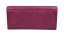 Dámska kožená peňaženka SG-27066 fucsia - zadný pohľad