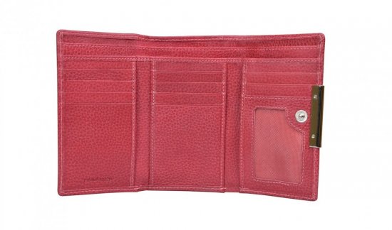 Dámská kožená peněženka SG-27074 carmine