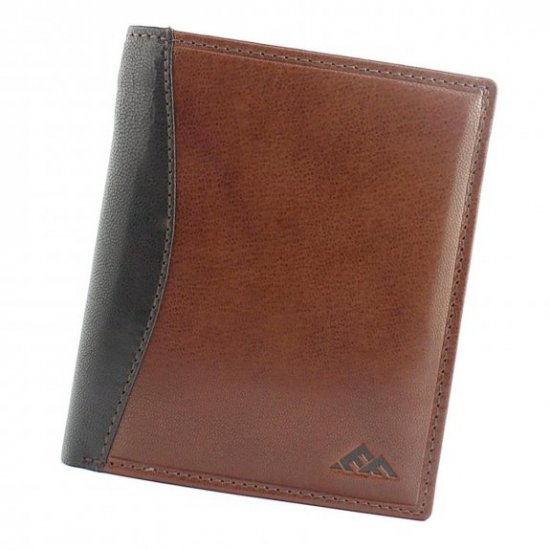 Pánská kožená peněženka El Forrest 2552-21 RFID hnědá 1