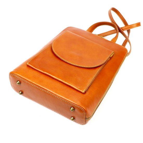 Kožený batoh Patrizia Samara camel