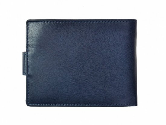 Pánská kožená peněženka SG-22511 modrá 1