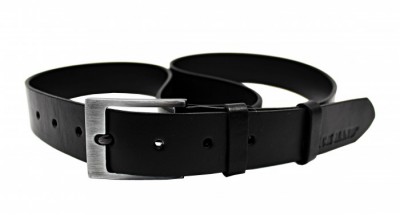 UNI kožený opasek Black Hand 2013-98 černý