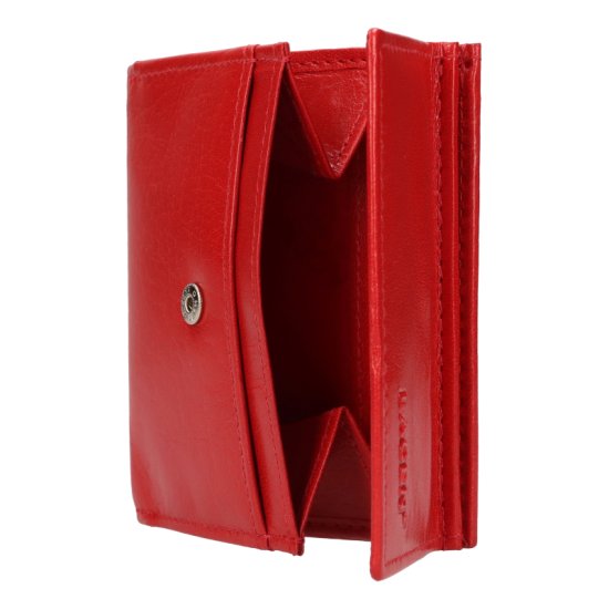 Kožená peněženka E-21055 (malá peněženka) červená - mincovník Kožená peněženka E-21055 (malá peněženka) červená - mincovník