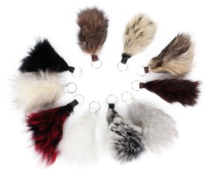 Kožešinová klíčenka K 02