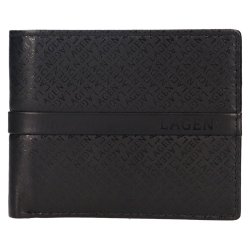 Pánská kožená peněženka 212405 A černá Pánská kožená peněženka 212405 A černá