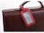 Kožená visačka na zavazadlo SG-220 červená 3