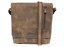 Pánska kožená taška cez rameno Scorteus 143651/2 hnedá - melír