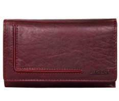 Dámská kožená peněženka EXCLUSIVE HT-231/T vínová