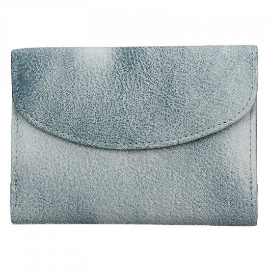 Dámská kožená peněženka LG-22522 Ocean blue