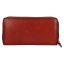 Dámska kožená peňaženka LGW 2833D koňak - zadná strana