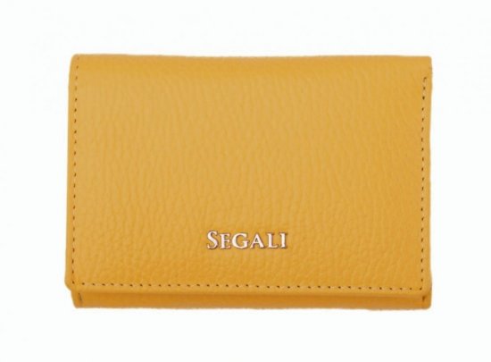 Dámska kožená peňaženka SG-27106 B Žlutá