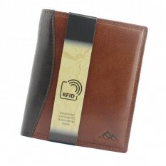 Pánska kožená peňaženka El Forrest 2552-21 RFID hnedá