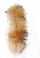 Exkluzívny kožušinový lem na kapucňu - golier medvedíkovec  MX-03 (68 cm)