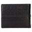 Pánská kožená peněženka 212520 A černá - zadní pohled