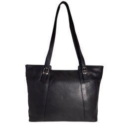Dámská kožená kabelka Erika černá