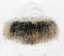 Kožušinový lem na kapucňu - golier medvedíkovec  M 35/25 (80 cm)