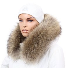 Kožušinový lem na kapucňu - golier medvedíkovec M 01/54 (75 cm)