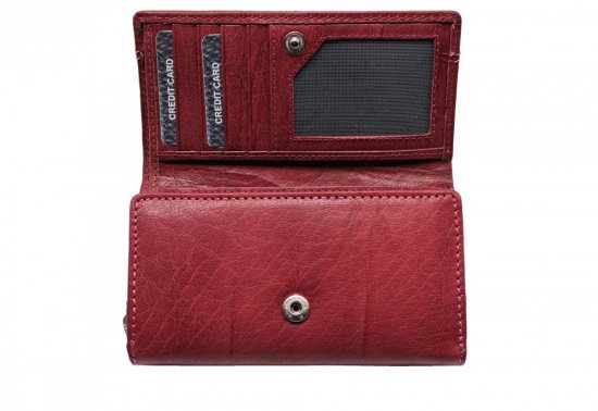 Dámská kožená peněženka SG-21770 vínová 3