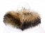 Fur trim on the hood - raccoon collar M 44/56 (70 cm) 3