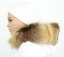 Kožešinový lem na kapuci - límec liška zrzavá L 11/3 (89 cm)