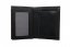 Pánska kožená peňaženka SG-27103 čierna - vnútorná výbava 02