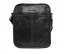 Pánska kožená taška cez rameno SG-27018 čierna