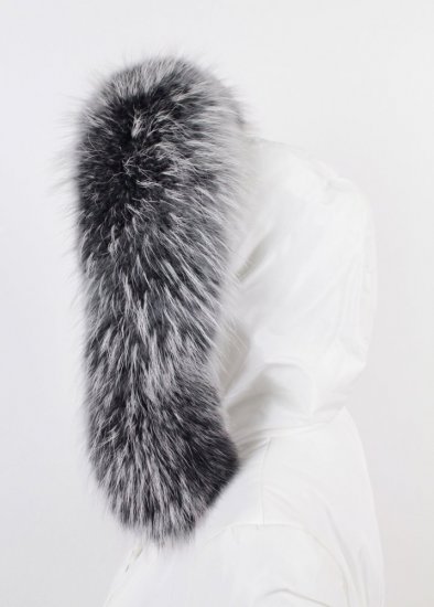 Kožušinový lem na kapucňu - golier medvedíkovec M 36/13 (70 cm)