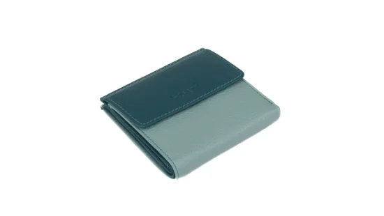 Dámska kožená peňaženka 261337 Sage/Peacock Blue 2