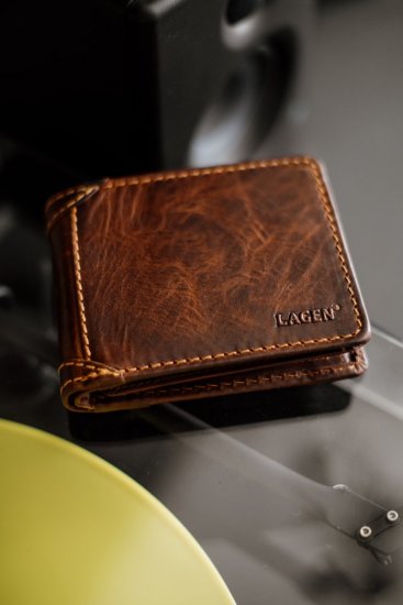 Pánska kožená peňaženka 2511461/M hnedá 5