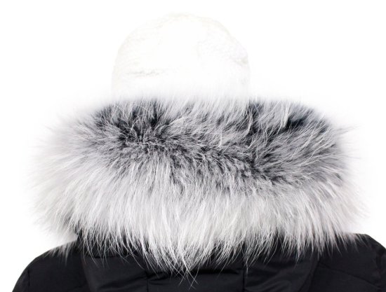 Kožešinový lem na kapuci - límec mývalovec M 36/81 (70 cm) 3 Kožešinový lem na kapuci - límec mývalovec M 36/81 (70 cm) 3