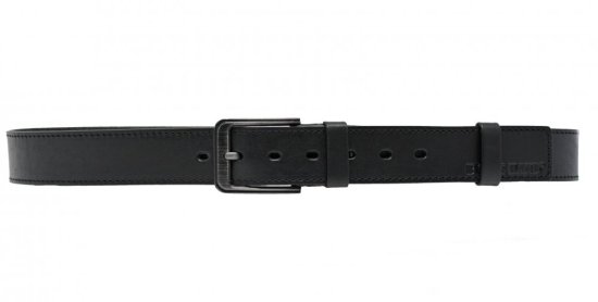Pánský kožený opasek Black Hand 2131-98 černý 1