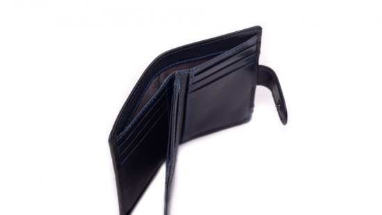 Kožená dokladovka 27531155535 black blue 6