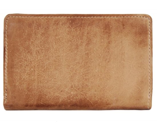 Dámská kožená peněženka LG-211/D caramel 1