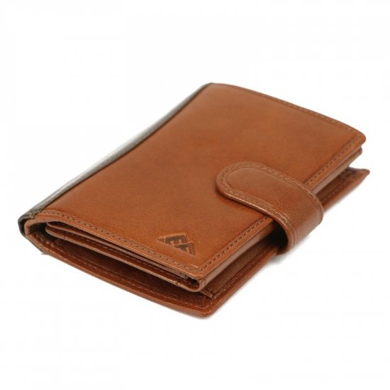 Pánska kožená peňaženka El Forrest 2507-21 RFID hnedá 1