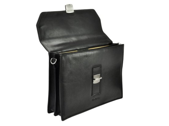 Kožená aktovka Pierre Cardin 21205 RM02 černá 1