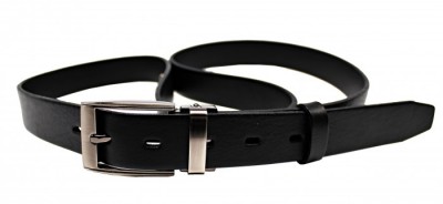 Pánský kožený opasek 230-100-1 černý