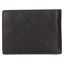 Pánská kožená peněženka 212519 černá - zadní strana Pánská kožená peněženka 212519 černá - zadní strana